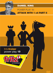 Power Play 19: Attack With 1 e4 Part II (DVD en ingls)